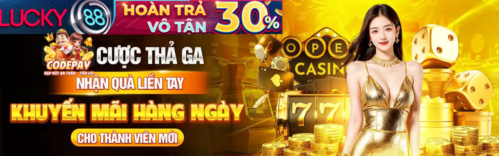 Khuyến mãi Lucky88 tại Topzobet